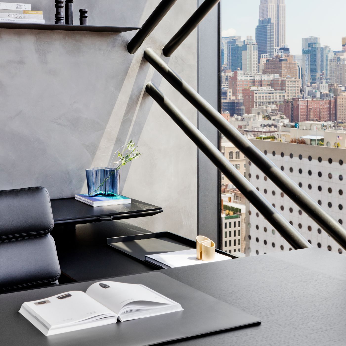 HALO OFFICE is ideal for this executive suite's rich luxurious palette.